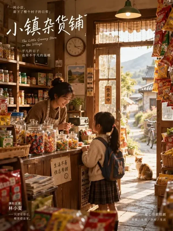 黄果短剧_田园生活·老屋檐_乡野治愈短剧封面
